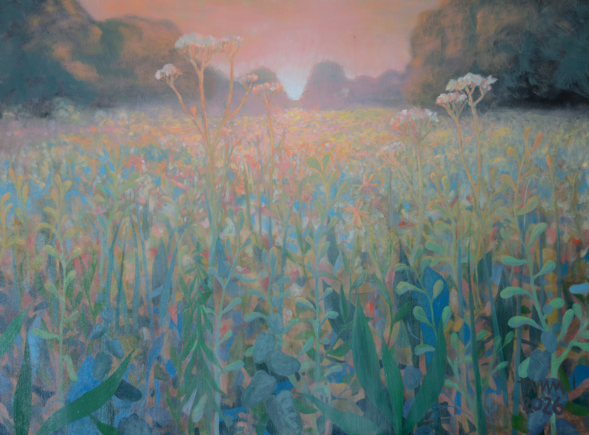 Juuni II · õli lõuendil, 2026 · 90 × 120 cm